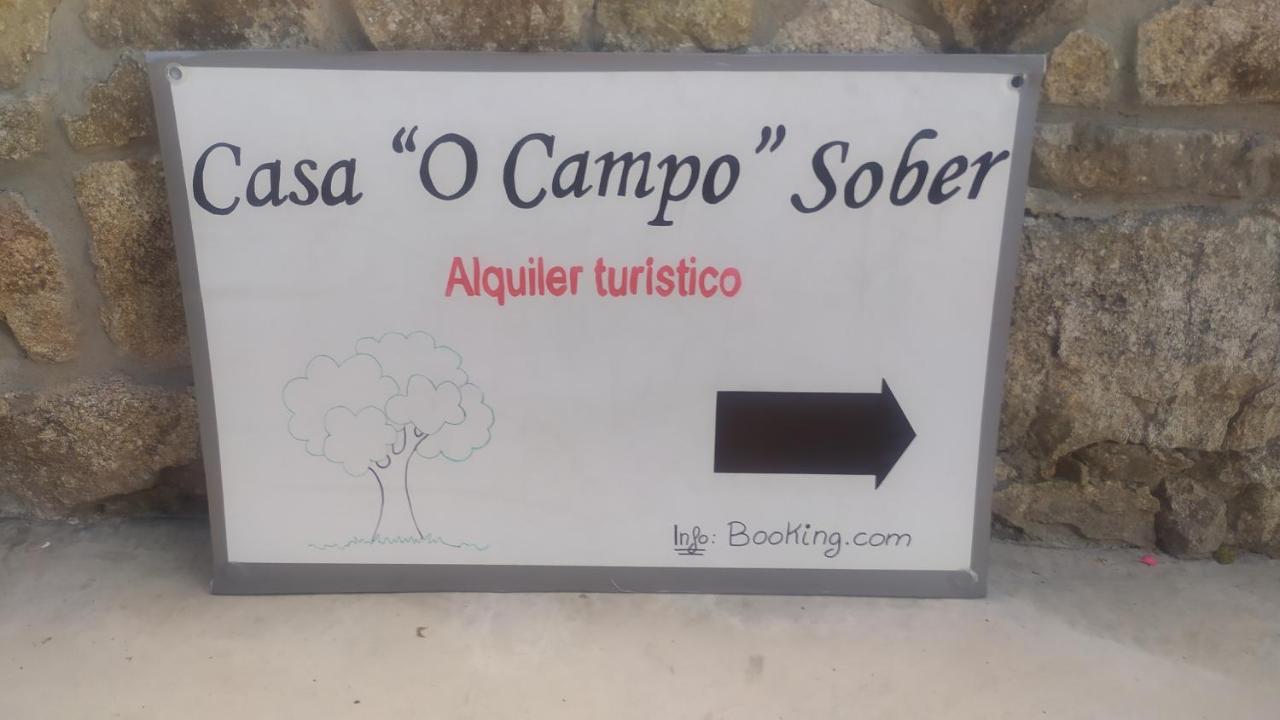 Affittacamere Casa "O Campo" Sober Esterno foto